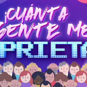 ¡Cuánta gente me aprieta!