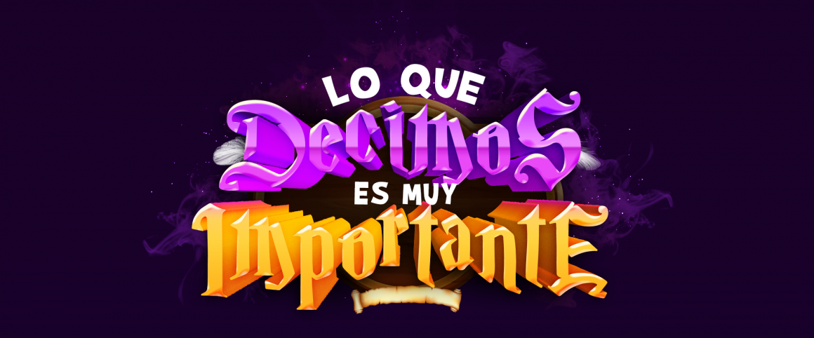 Lo que decimos es muy importante