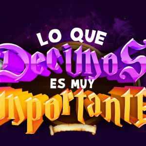 Lo que decimos es muy importante
